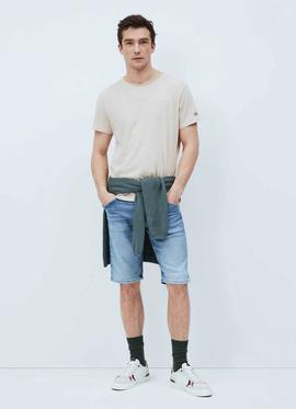 BERMUDA VAQUERA TRACK SHORT REGULAR FIT WQ5 GYMDIGO DENIM