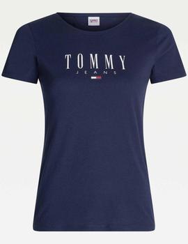 TJW ESSENTIAL LOGO TEE SKINNY FIT TWILIGHT NAVY