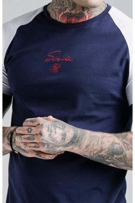 RAGLAN TECH TEE NAVY