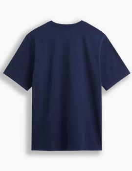 CAMISETA LEVI’S® RELAXED FIT BATWING CLOUDS NAVY