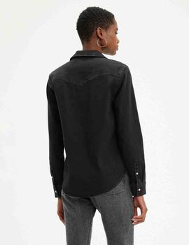 CAMISA VAQUERA LEVI’S® WOMEN'S ESSENTIAL WESTERN NIGHT IS BL