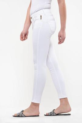 PANTALÓN JF PULP CAPRI 7/8 SLIM FIT HILL WHITE WLCOL