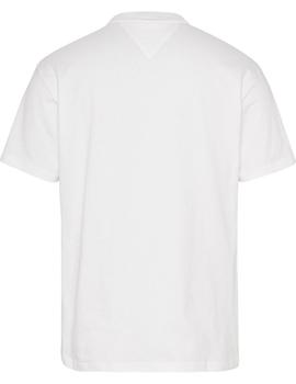 TJM LINEAR WRITTEN LOGO TEE WHITE