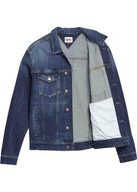 CAZADORA VAQUERA REGULAR FIT TRUCKER JACKET DBC DENIM DARK