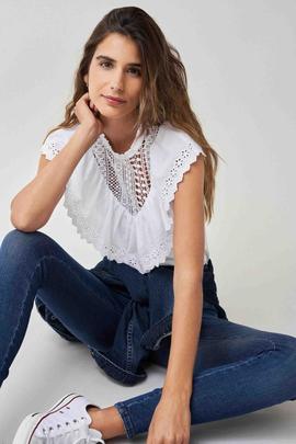 PANTALÓN VAQUERO SECRET SKINNY FIT  SOFT TOUCH MEDIUM WASH