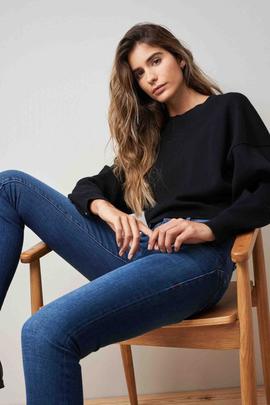 WONDER PUSH UP SKINNY FIT EN DENIM AZUL