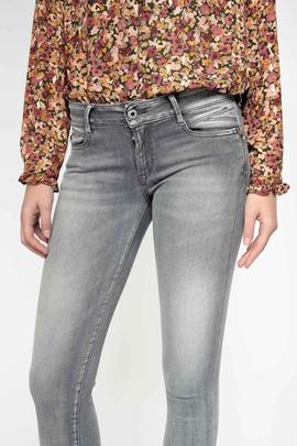 PANTALÓN VAQUERO JF PULP CAPRI 7/8 SLIM FIT FORLI GREY W5069