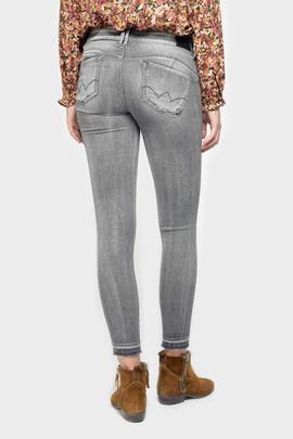 PANTALÓN VAQUERO JF PULP CAPRI 7/8 SLIM FIT FORLI GREY W5069