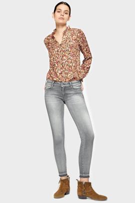 PANTALÓN VAQUERO JF PULP CAPRI 7/8 SLIM FIT FORLI GREY W5069