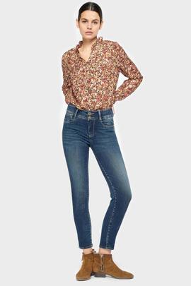 PANTALÓN VAQUERO JF ULTRAPULP CAPRI HIGH RISE SLIM FIT ASTI