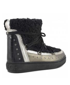 BOTAS DE NIEVE CON LAMINADOS PLATA