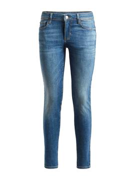 POWER SKINNY FIT LOW RISE ULTIMATE STRETCH BLUE DRUM