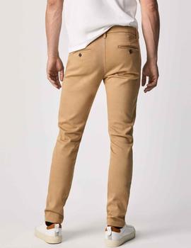 PANTALÓN BOLSO CHINO JAMES SLIM FIT BEIGE