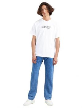 VINTAGE FIT GRAPHIC TEE MV LOGO FILL WHITE