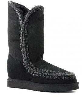 BOTA ESKIMO INNER WEDGE TALL CRACKED BLACK ENCERADA