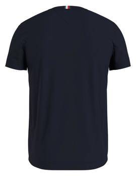CORP CHEST STRIPE TEE DESERT SKY