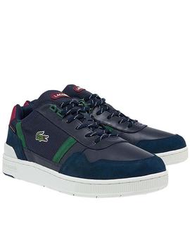 ZAPATILLAS LACOSTE T-CLIP 0121 6 SMA NAVY / DARK GREEN