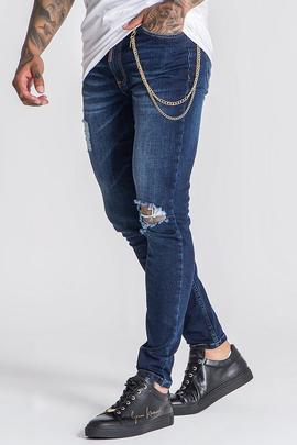 DARK BLUE REBIRTH JEANS