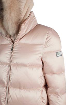 CHAQUETA 3/4 DE MUJER NUDE ACOLCHADA CON CAPUCHA