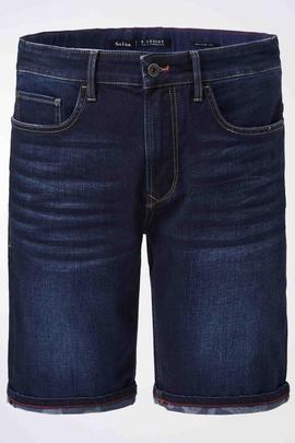 BERMUDA S-RESIST EN DENIM AZUL CON INTERIOR EN CAMUFLAJE