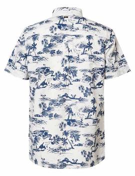 CAMISA MANGA CORTA BONNEVILLE BLANCA