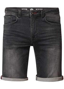 PANTALÓN CORTO VAQUERO JACKSON BLACK STONE