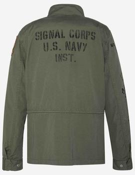 CHAQUETA MILITAR SCHOTT M1941 VERDE CAQUI