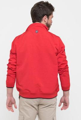 CAZADORA HOMBRE CASUAL ROJA
