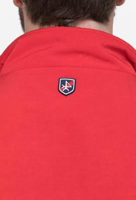 CAZADORA HOMBRE CASUAL ROJA