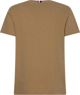 CAMISETA ICONS CON LOGO BORDADO CAMEL