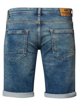 PANTALÓN CORTO VAQUERO JACKSON GREEN SHADOW
