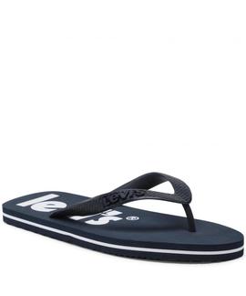 CHANCLAS DIXON POSTER AZUL MARINO
