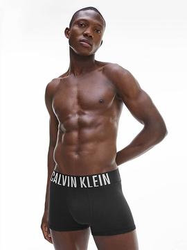 BOXER TRUNK MEDIUM RISE 2 PACK INTENSE POWER NEGRO Y CELESTE