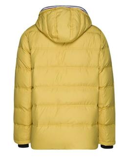 TOMMY DOWN HOODED BOMBER REGULAR FIT CEYLON YELLOW