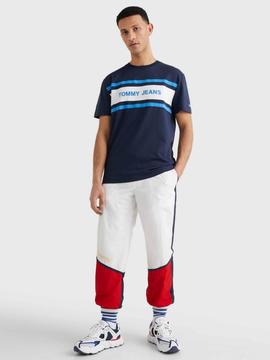 CAMISETA BRANDED TEE AZUL MARINO