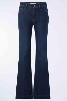PANTALÓN VAQUERO DESTINY FLARE EN DENIM AZUL ÍNDIGO