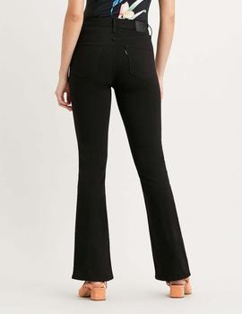 PANTALÓN VAQUERO 725™ BOOTCUT DE TIRO ALTO NIGHT IS BLACK