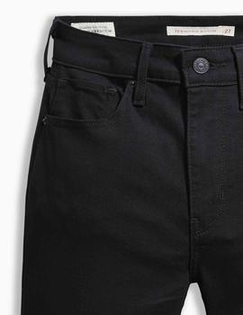 PANTALÓN VAQUERO 725™ BOOTCUT DE TIRO ALTO NIGHT IS BLACK