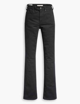 PANTALÓN VAQUERO 725™ BOOTCUT DE TIRO ALTO NIGHT IS BLACK