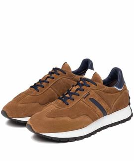 ZAPATILLAS DE ANTE CAMEL