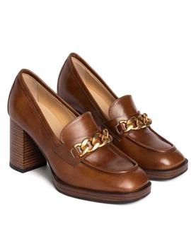 ZAPATOS DE PIEL MARRÓN