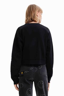 SUDADERA SMILEY® NEGRA