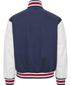 CHAQUETA DE BÉISBOL ACOLCHADA DE ESTILO UNIVERSITARIO