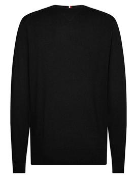 JERSEY CUELLO REDONDO PIMA COTTON CASHMERE NEGRO