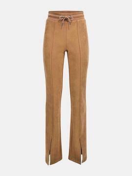 PANTALÓN ACAMPANADO STELA DE EFECTO ANTE CAMEL