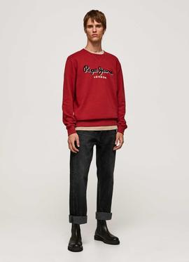 SUDADERA LAMONT CREW GRANATE