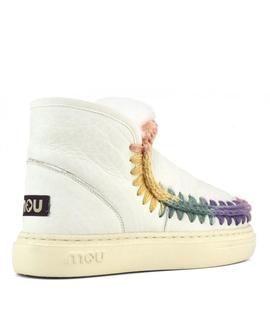 BOTÍN ESKIMO SNEAKER BOLD NUBUCK TRUE WHITE RAINBOW