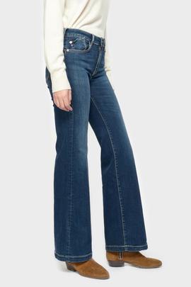 PANTALÓN VAQUERO JF PULP FLARE HIGH RISE W5043 BLUE DENIM