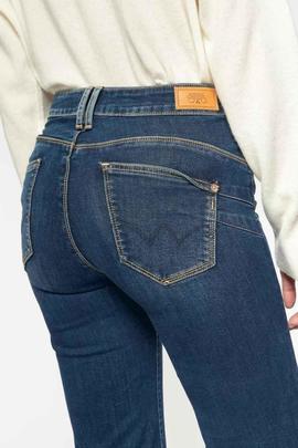 PANTALÓN VAQUERO JF PULP FLARE HIGH RISE W5043 BLUE DENIM