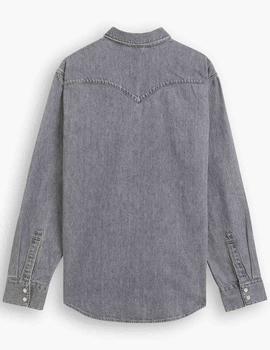 CAMISA VAQUERA LEVI'S® BARSTOW WESTERN STANDARD Z1703 GRAY S